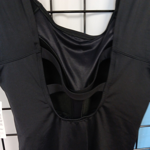 NEW Lands' End Women's 12D One Piece Shapewear Black NWT $69 - Picture 4 of 5